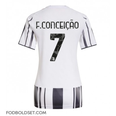Juventus Francisco Conceicao #7 Hjemmebanetrøje Dame 2025-26 Kortærmet Juventus Francisco Conceicao #7 Hjemmebanetrøje Dame 2025-26 Kortærmet